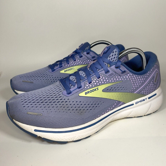 Brooks Ghost 14 Women’s Size 10.5 Medium B Running Shoe Purple Mint 1203561B544 - Picture 1 of 12